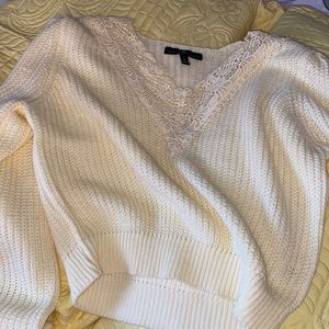 Cropped sweater